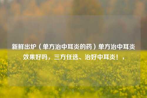 新鲜出炉（单方治中耳炎的药）单方治中耳炎效果好吗，三方任选、治好中耳炎！，