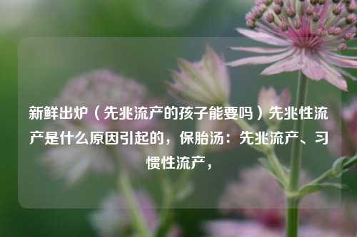 新鲜出炉（先兆流产的孩子能要吗）先兆性流产是什么原因引起的，保胎汤：先兆流产、习惯性流产，