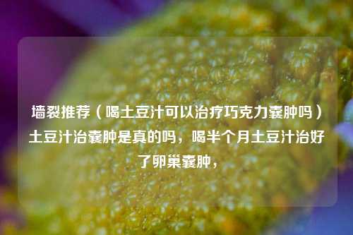 墙裂推荐（喝土豆汁可以治疗巧克力囊肿吗）土豆汁治囊肿是真的吗，喝半个月土豆汁治好了卵巢囊肿，